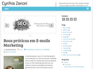 Thumbnail do site Cynthia Zanoni