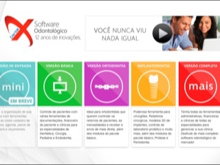 Thumbnail do site XDental - Software Odontolgico