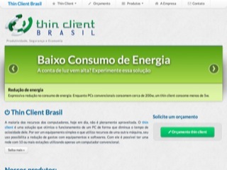 Thumbnail do site Thin Client Brasil