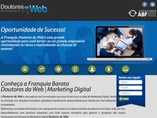 Thumbnail do site Doutores da Web - agncia de Comunicao