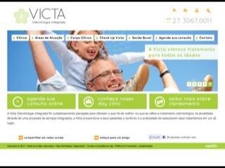 Thumbnail do site Victa - Odontologia Integrada