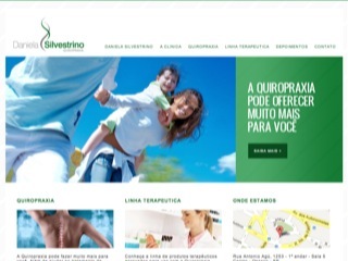 Thumbnail do site Dr Daniela Silvestrino - Quiropraxia