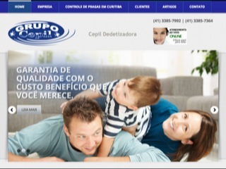 Thumbnail do site Cepil Dedetizadora