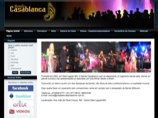 Thumbnail do site Banda Casablanca - baile formatura 