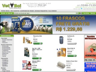 Thumbnail do site VetBoi Produtos Agropecurios