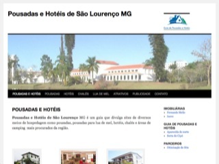 Thumbnail do site Pousadas e hotéis de São Lourenço
