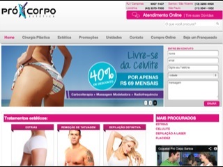 Thumbnail do site Pr-Corpo Esttica