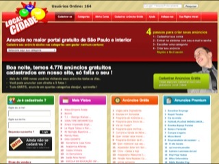 Thumbnail do site Local Cidade - Anuncios grtis