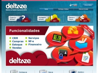 Thumbnail do site Deltaze - Sistema de Gesto Empresarial (ERP)