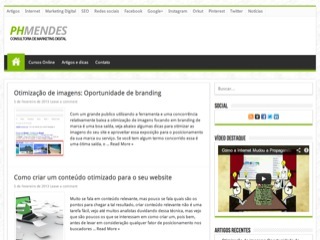 Thumbnail do site Phmendes Consultoria de Marketing Digital