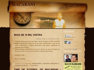 Thumbnail do site Macarani Nostalgia