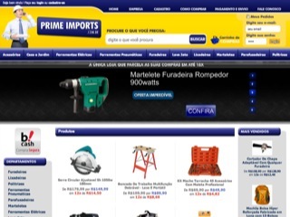 Thumbnail do site Prime Imports