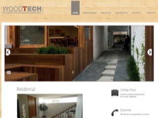 Thumbnail do site Marcenaria Woodtech