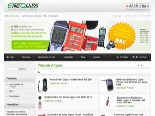Thumbnail do site Enequipa - Equipamentos de Proteo Ltda