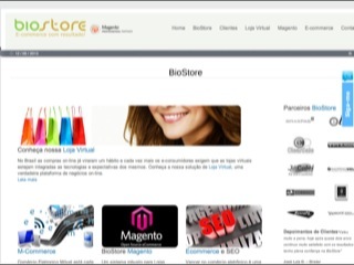 Thumbnail do site BioStore E-commerce Group