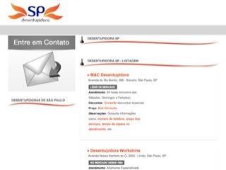 Thumbnail do site SP Desentupidora