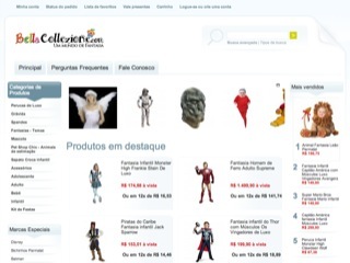 Thumbnail do site Bella Collezione - Um mundo de Fantasia