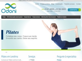 Thumbnail do site Odoni Pilates