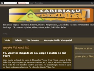 Thumbnail do site Caririau...O ki d na Telha!