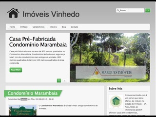 Thumbnail do site Imovis em Vinhedo