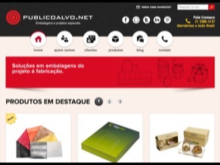 Thumbnail do site Publico Alvo Embalagens e projetos especiais