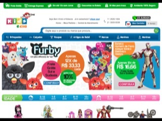 Thumbnail do site Kids e Cia - Tudo para Crianas