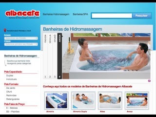 Thumbnail do site Banheiras Albacete