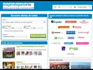 Thumbnail do site Hotéis no Rio de Janeiro
