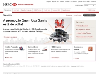 Thumbnail do site HSBC Bank Brasil S.A.