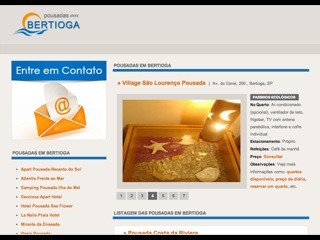 Thumbnail do site Pousadas em Bertioga 