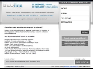 Thumbnail do site SEOlink - Anunciar Empresas