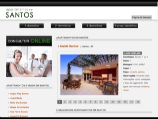 Thumbnail do site Apartamentos em Santos