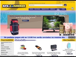 Thumbnail do site RPC-Commerce