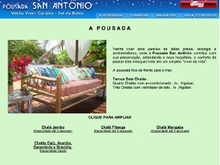 Thumbnail do site Pousada San Antnio