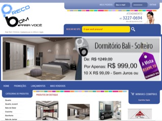 Thumbnail do site Preço Bom - Móveis Com o Melhor Preço