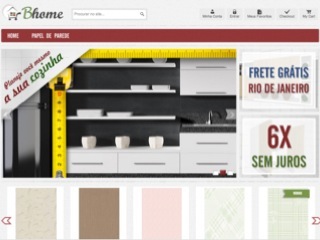 Thumbnail do site Bhome - Móveis em de MDF e eletrodomésticos