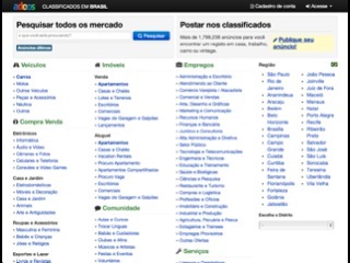 Thumbnail do site Adoos Brasil - Classificados grtis
