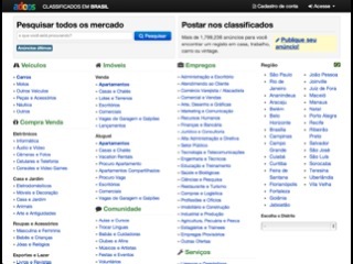 Thumbnail do site Adoos Brasil - Classificados grátis