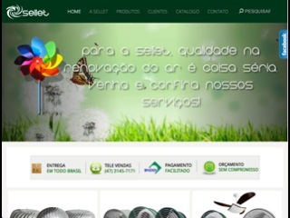 Thumbnail do site Sellet - Exaustores, Ventiladores e Climatizadores