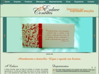 Thumbnail do site Enlace Convites Ltda