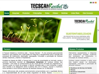 Thumbnail do site Tescan Recibel Lda