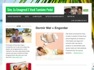 Thumbnail do site Exerccios Para Emagrecer