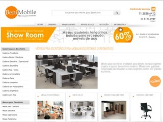 Thumbnail do site Beni Mobile ? Móveis para Escritório