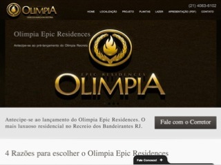 Thumbnail do site Olmpia Residences