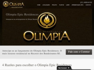 Thumbnail do site Olímpia Residences