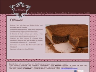 Thumbnail do site O Brownie