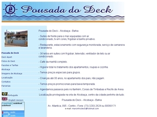 Thumbnail do site Pousada do Deck e Deck Apart