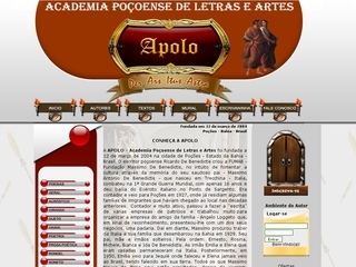 Thumbnail do site APOLO - Academia Pooense de Letras e Artes