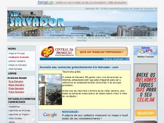 Thumbnail do site Em Salvador .com