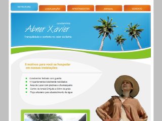 Thumbnail do site Condomínio Abner Xavier